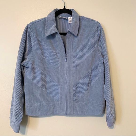Vintage Alfred Dunner Corduroy Zip-Up Short Jacket - Picture 1 of 9
